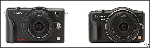 Lumix GF2 vs Lumix GF3 Lumix GF2 vs Lumix GF3